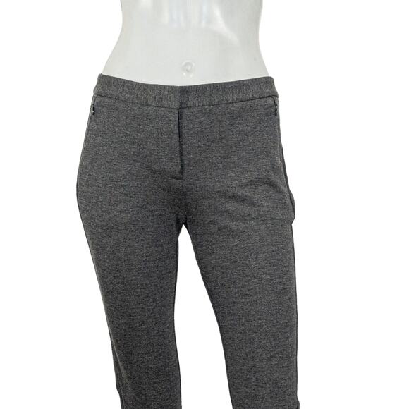 KOBI HALPERIN Women's Alexandra Slim Ankle Pants Jersey Grey size 4 - Picture 7 of 11